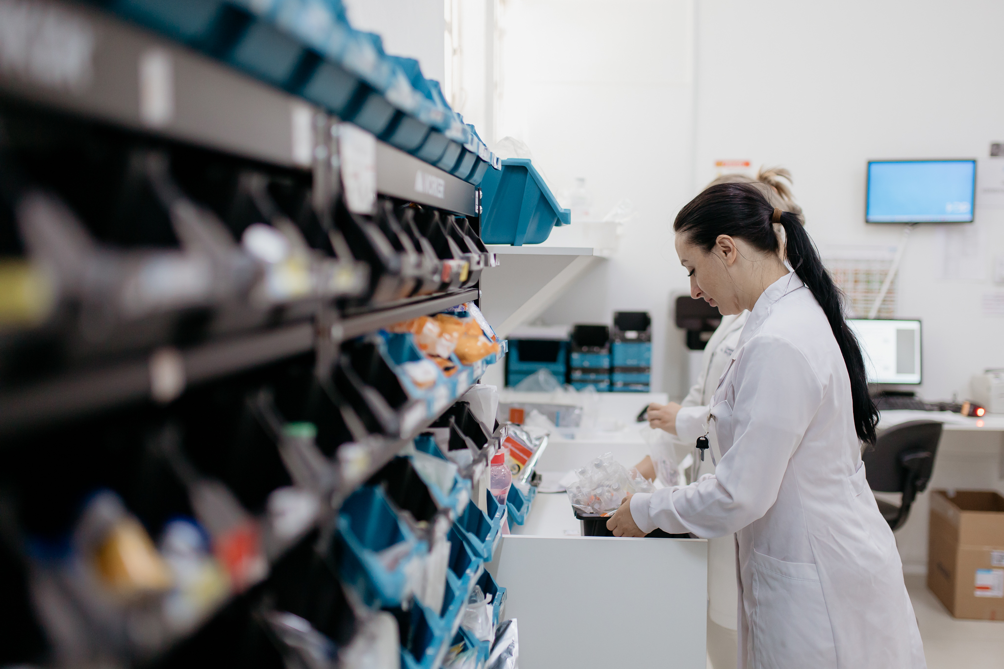 Sistema de Distribução de Medicações e Central de Diluição do HDP