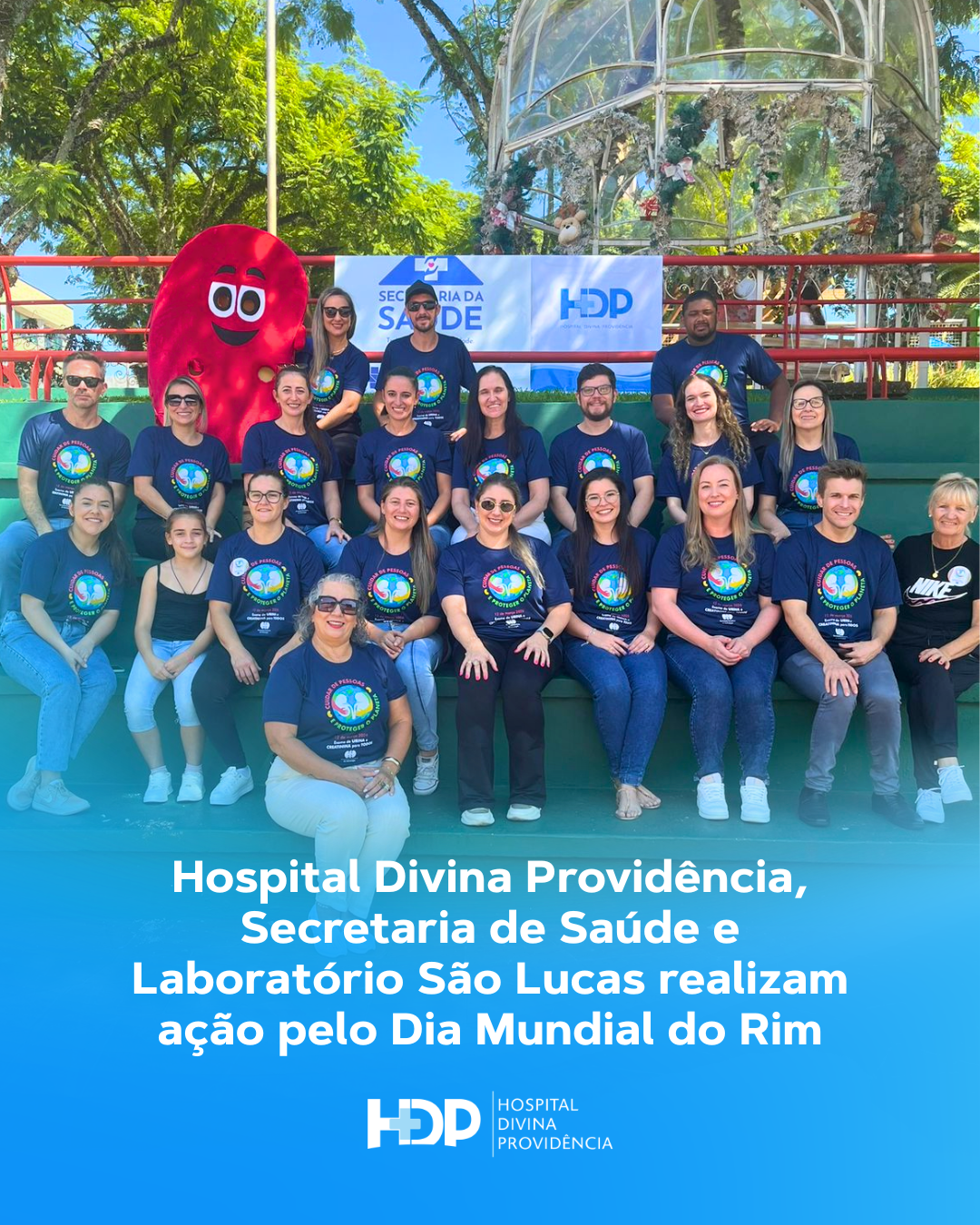 Hospital Divina Providência realiza ação em alusão ao Dia Mundial do Rim